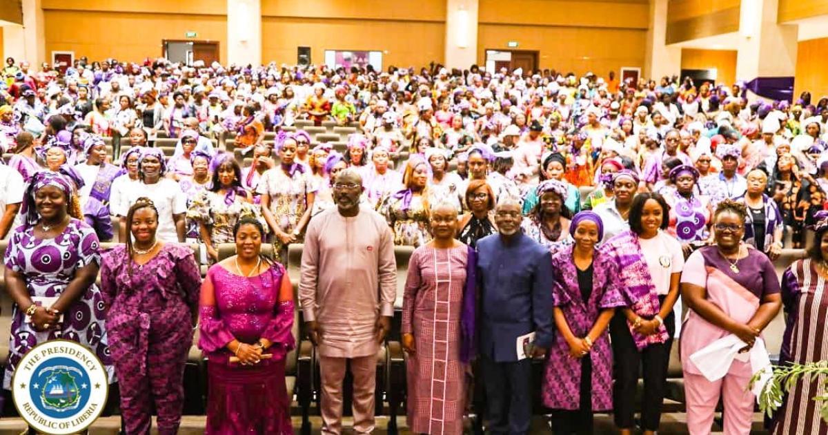 Liberia: Pres. Weah Says Women Are Dear to His Heart Liberia: Pres. Weah Says Women Are Dear to His Heart