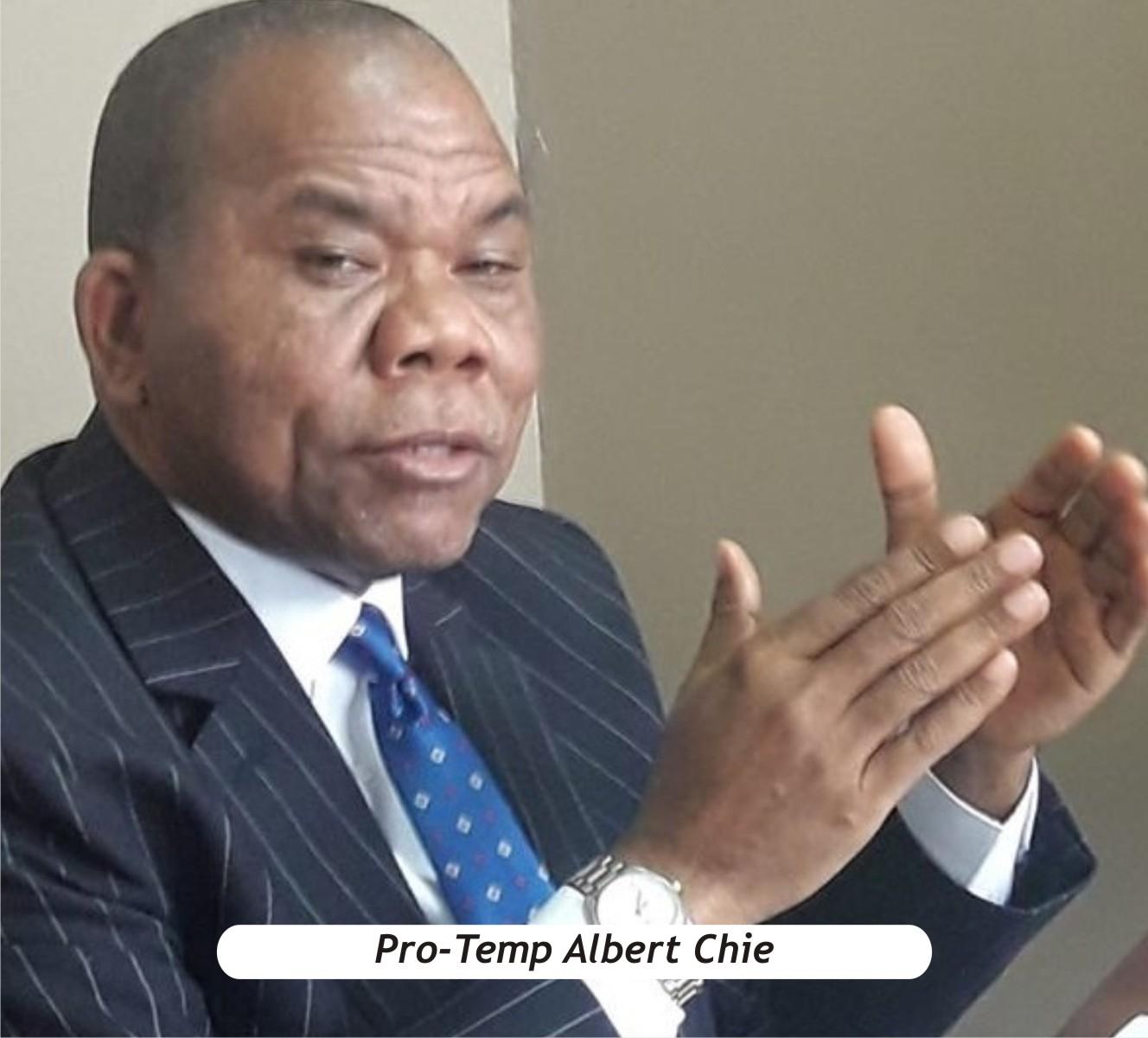 Pro-Tempore Chie assures AfDB of violence-free elections Pro-Tempore Chie assures AfDB of violence-free elections