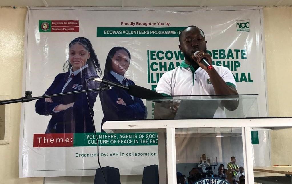ECOWAS Volunteer Program And Youth of Change Concludes Eight Schools Regional Debate Championship in Monrovia ECOWAS Volunteer Program And Youth of Change Concludes Eight Schools Regional Debate Championship in Monrovia