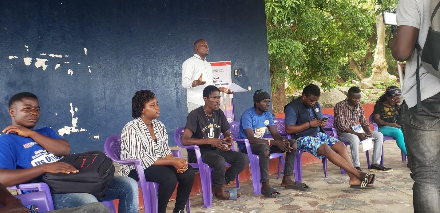 Federation of Liberian Youth Rallies At-risk Youths to Abstain from Electoral Violence Ahead of October Election Federation of Liberian Youth Rallies At-risk Youths to Abstain from Electoral Violence Ahead of October Election