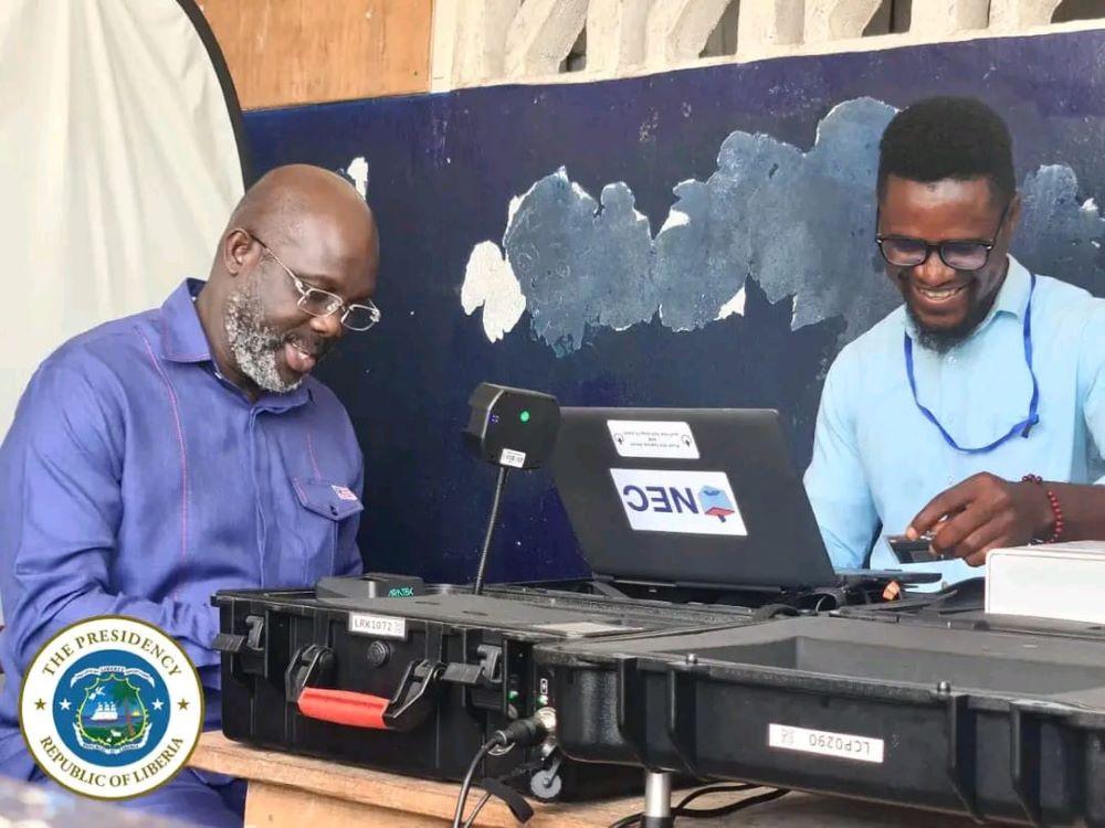 Weah urges citizens to avoid electoral violence Weah urges citizens to avoid electoral violence