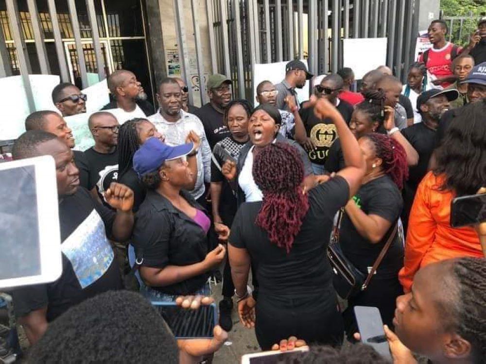 Transport Ministry employees rally for fair wages Transport Ministry employees rally for fair wages