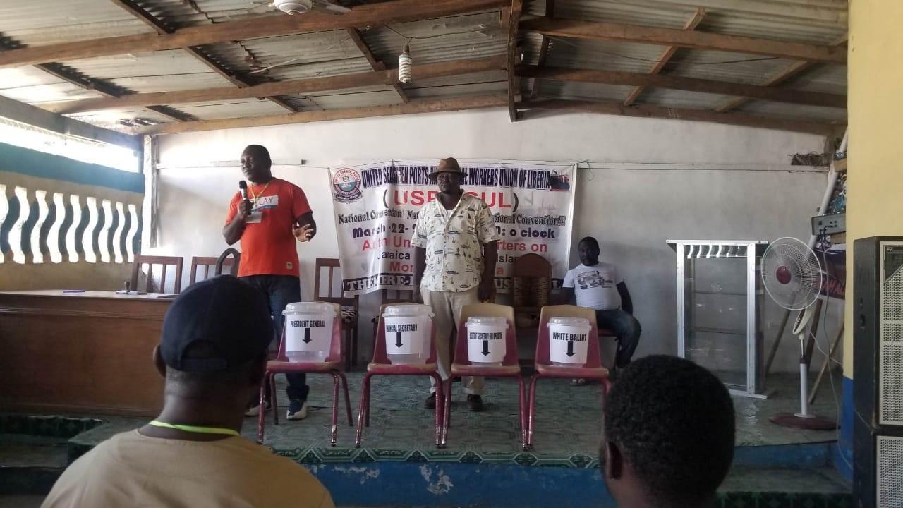 Liberia: United Seamen, Port and General Workers Elect New Leadership Liberia: United Seamen, Port and General Workers Elect New Leadership