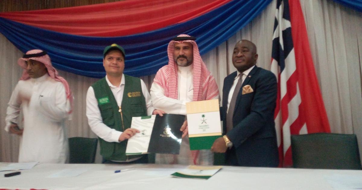 Liberia: GoL, Saudi Arabia Sign Exchange Note for US$500K Food Support to Disaster Victims Liberia: GoL, Saudi Arabia Sign Exchange Note for US$500K Food Support to Disaster Victims