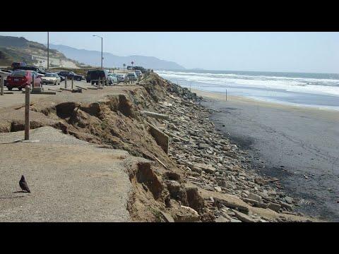 Massive Sea Erosion In Liberia D.Tweh High School Community - Liberia