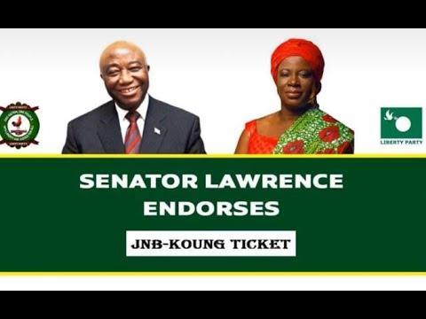 Grand Bassa County Senator Karngar-Lawrence Endorses Amb Boakai-Koung Ticket