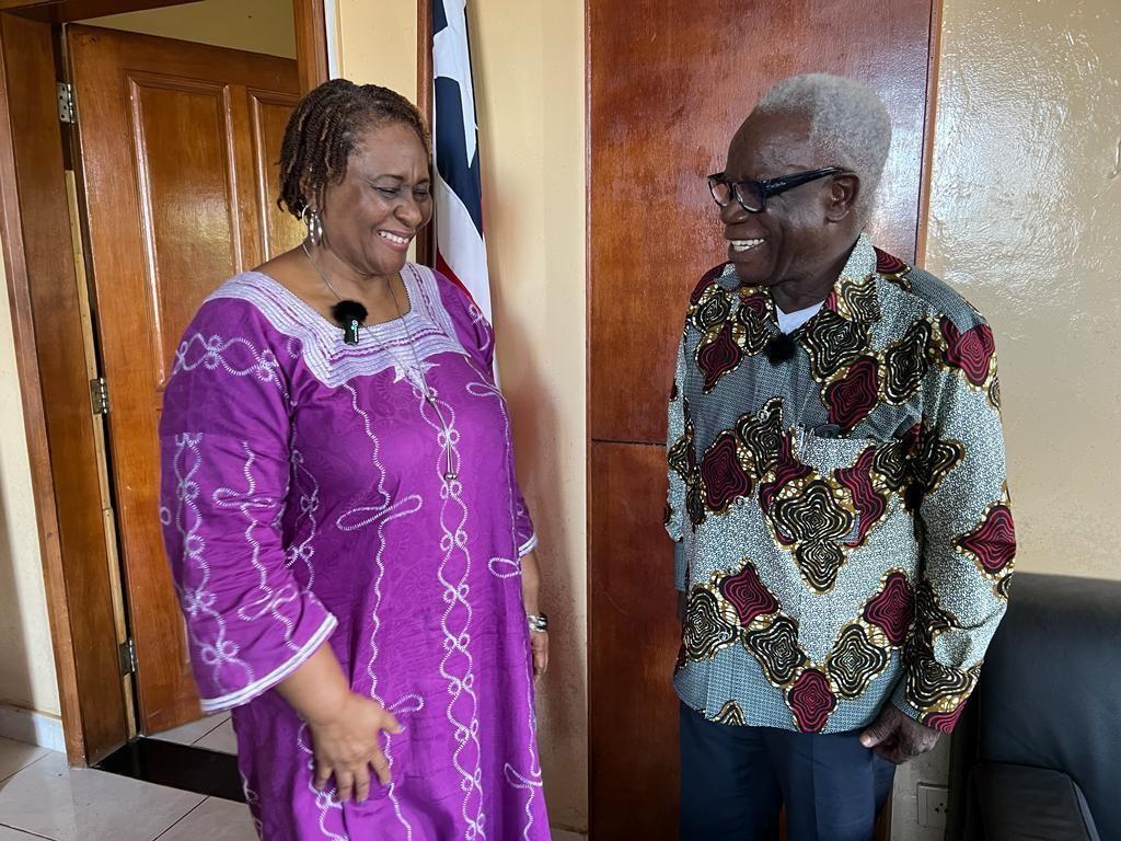 LIBERIA GIVES THUMBS UP To Barbados Pilgrimage Under the Umbrella of The Sankofa Pilgrimage Organized by Ambassador Llewellyn Witherspoon in collaboration with the Barbadian government LIBERIA GIVES THUMBS UP To Barbados Pilgrimage Under the Umbrella of The Sankofa Pilgrimage Organized by Ambassador Llewellyn Witherspoon in collaboration with the Barbadian government