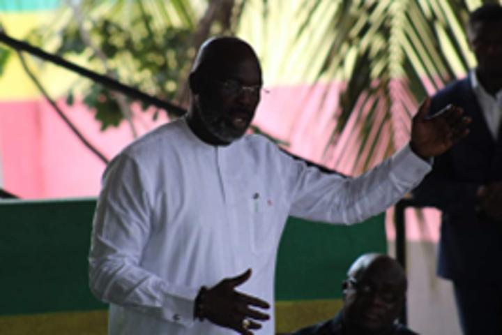 Weah hails LFA’s U-15 talent development scheme Weah hails LFA’s U-15 talent development scheme