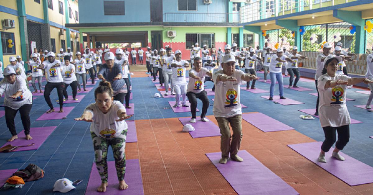 Liberia: “Yoga Is Useful” for the Mind Liberia: “Yoga Is Useful” for the Mind