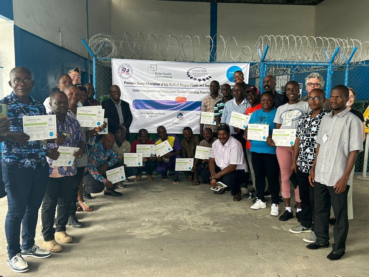 Build Health International Conducts Training for Over 20 Senior Managers of MOH in PSA Oxygen Plants and Medical Oxygen Delivery Management Build Health International Conducts Training for Over 20 Senior Managers of MOH in PSA Oxygen Plants and Medical Oxygen Delivery Management