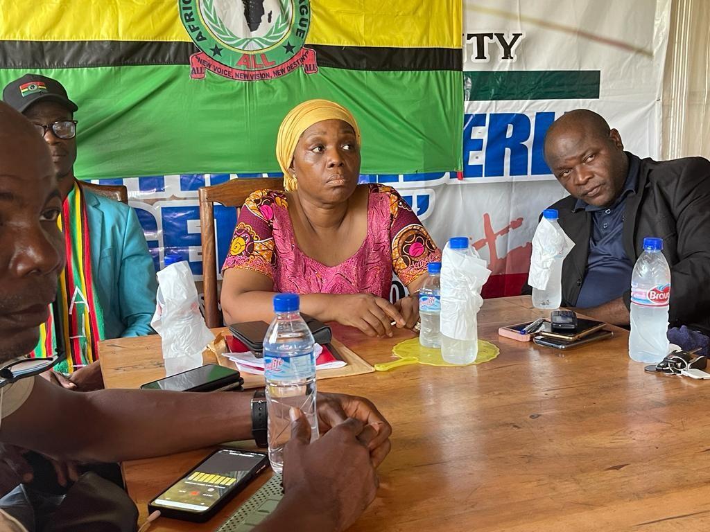 Former UN Diplomat Sara Beysolow Nyanti Accepts Nomination As Standard Bearer of the African Liberation League for October Polls Former UN Diplomat Sara Beysolow Nyanti Accepts Nomination As Standard Bearer of the African Liberation League for October Polls