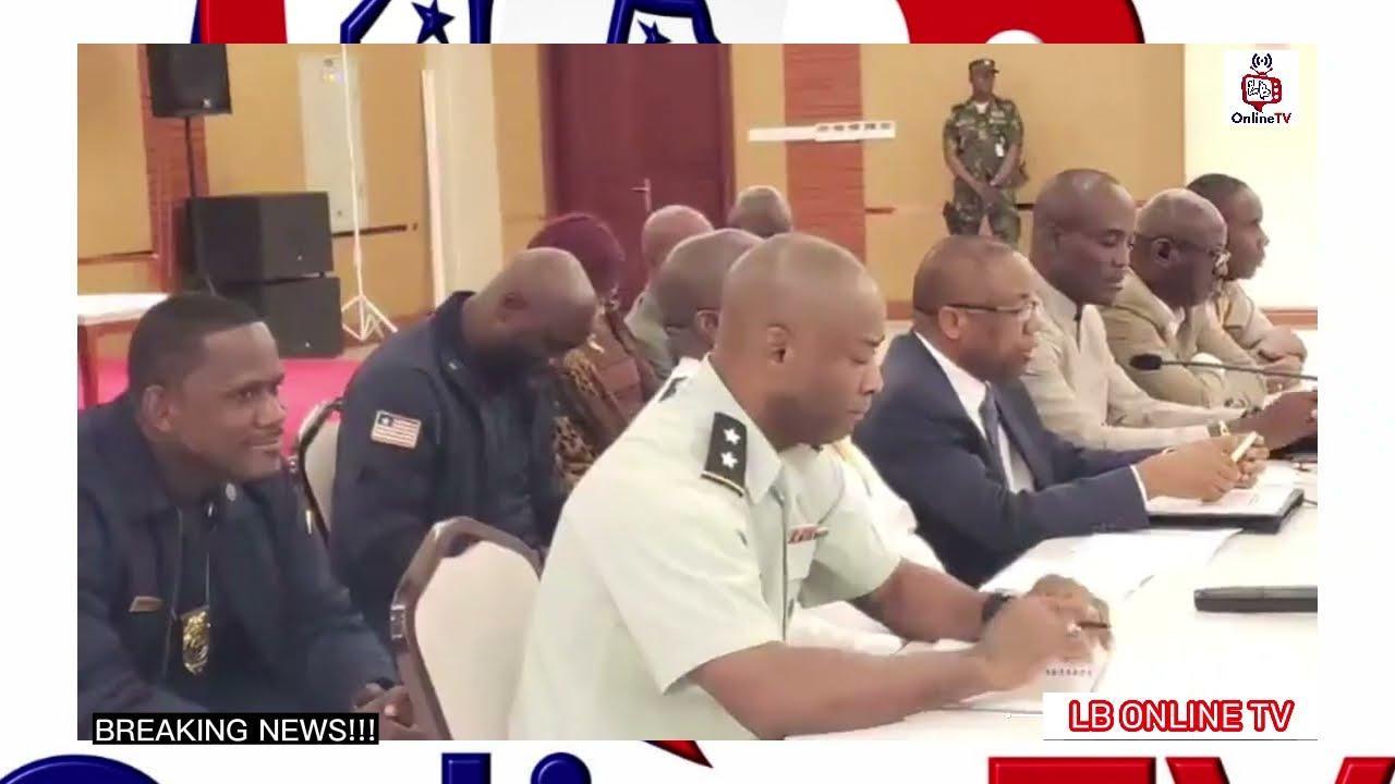 Liberia Joint Security Holds Discussion With Presidential Candidates In ...