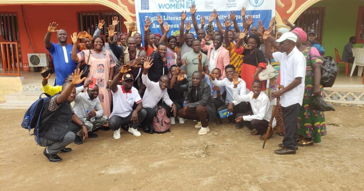 Liberia: “Empowering Communities,” UNDP Drives Awareness on Human Security Project Liberia: “Empowering Communities,” UNDP Drives Awareness on Human Security Project
