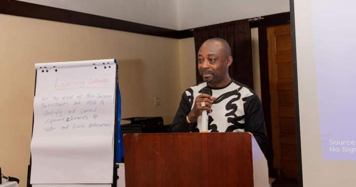 Liberia: EU, Germany Support Training for CSOs of Political Parties Liberia: EU, Germany Support Training for CSOs of Political Parties