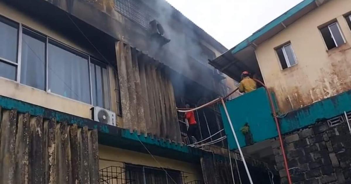 Liberia: Finance Ministry Gutted By Fire Liberia: Finance Ministry Gutted By Fire