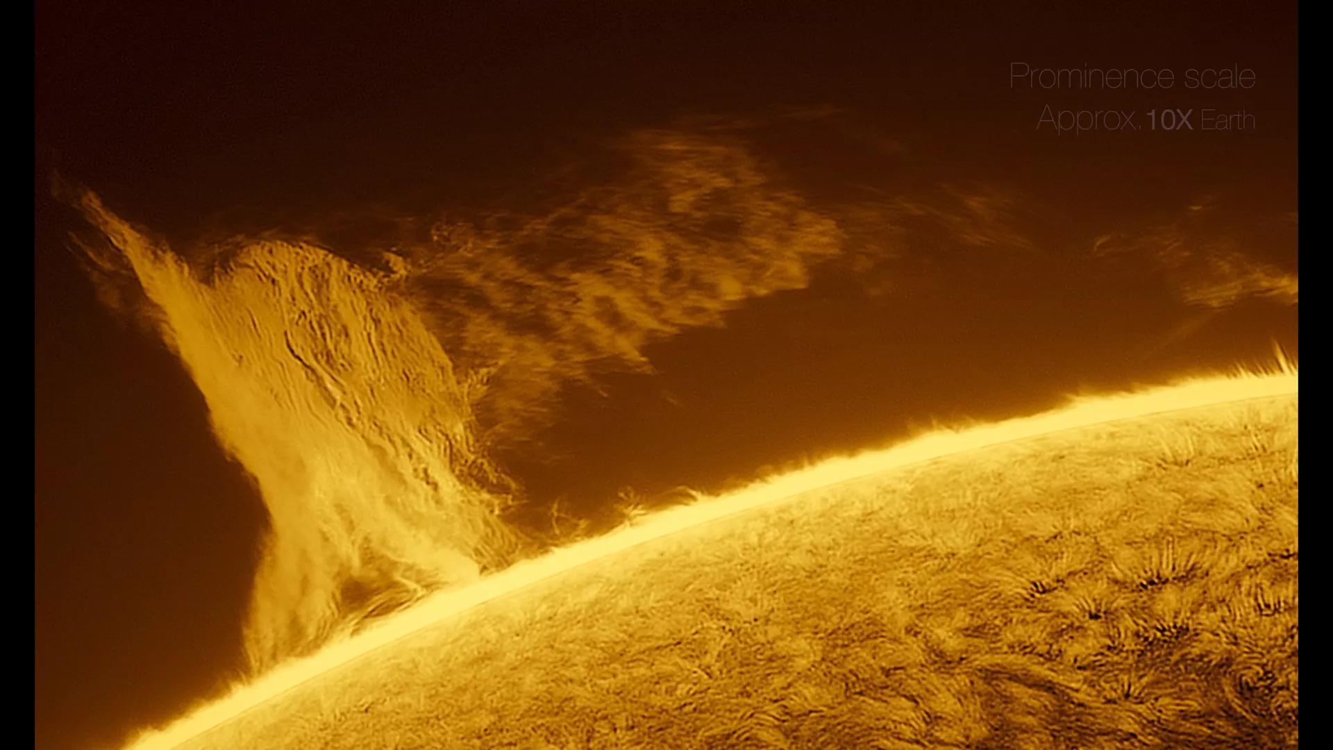 Watch Stunning Video of a Massive Solar Plasma Loop That Dwarfs Earth Watch Stunning Video of a Massive Solar Plasma Loop That Dwarfs Earth