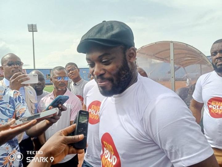 Ex-Ghanaian Soccer Star Michael Essien Urges Liberian Gov’t, Political Leaders to Join Fight Against Polio Ex-Ghanaian Soccer Star Michael Essien Urges Liberian Gov’t, Political Leaders to Join Fight Against Polio