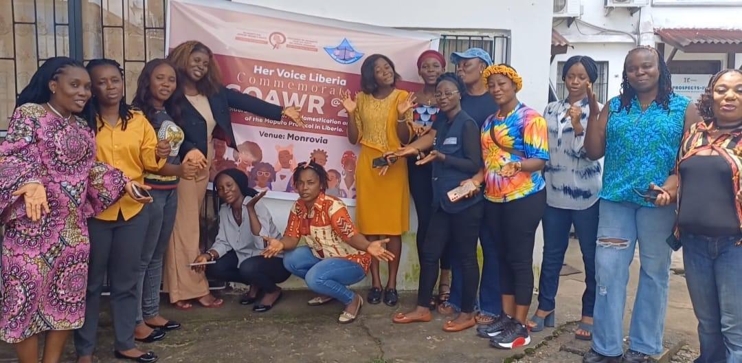 Her Voice Liberia Executive Director Calls for More Action On The Maputo Protocol, Celebrates “SOAWR’s 20th Anniversary Her Voice Liberia Executive Director Calls for More Action On The Maputo Protocol, Celebrates “SOAWR’s 20th Anniversary