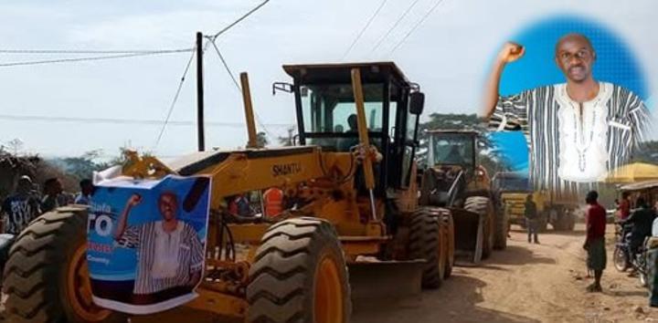 Rep. Kpoto Breaks Ground for $100,000 Road Construction in Kolahun District, Lofa County Rep. Kpoto Breaks Ground for $100,000 Road Construction in Kolahun District, Lofa County