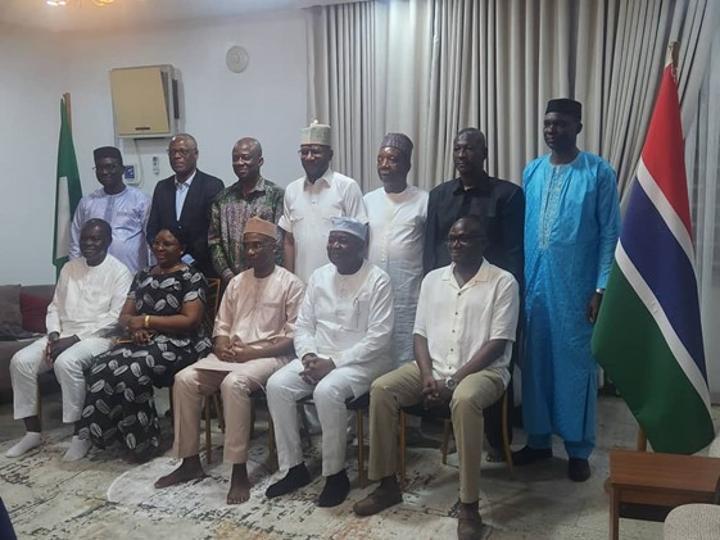 ECOWAS Ambassadors Pay Tribute to Dr. Al Hassan Conteh for Distinguished Service to Regional Development ECOWAS Ambassadors Pay Tribute to Dr. Al Hassan Conteh for Distinguished Service to Regional Development