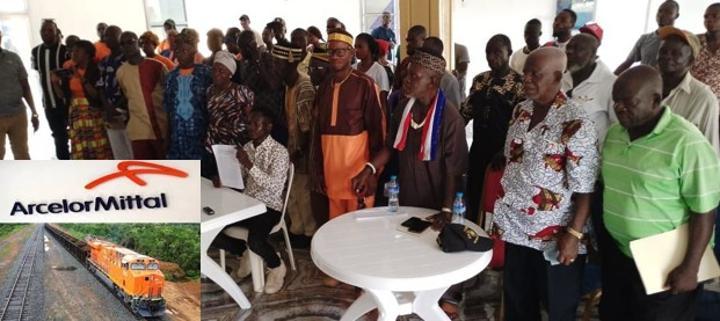 Nimba Elders, Youth Back ArcelorMittal Liberia’s Investment Extension, Ratification of 3rd Mineral Agreement Nimba Elders, Youth Back ArcelorMittal Liberia’s Investment Extension, Ratification of 3rd Mineral Agreement
