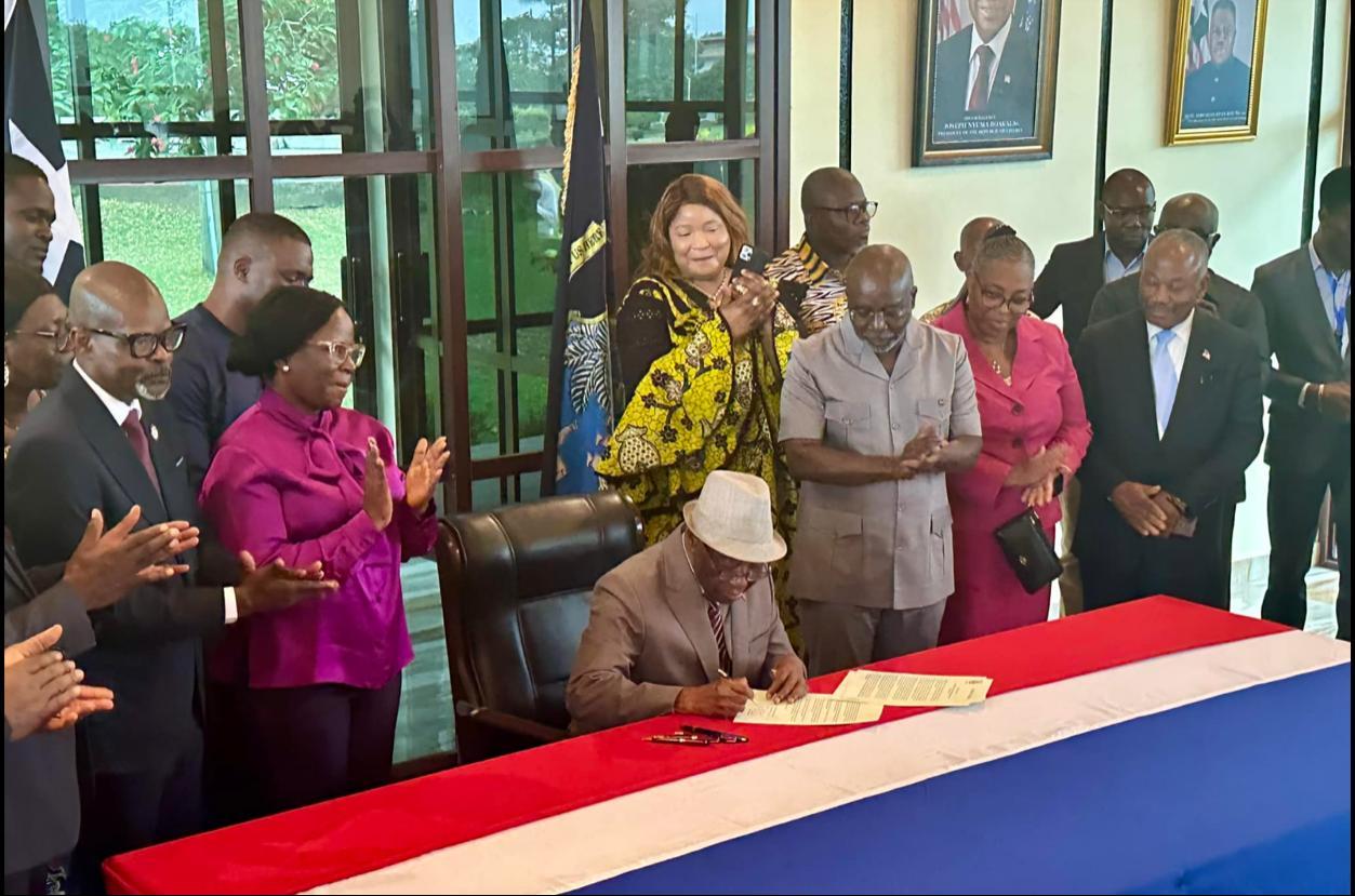 President Boakai Quiets Doubters with Renewed Mandate for War Crimes Court Office and $US2 Million Yearly Budget President Boakai Quiets Doubters with Renewed Mandate for War Crimes Court Office and $US2 Million Yearly Budget