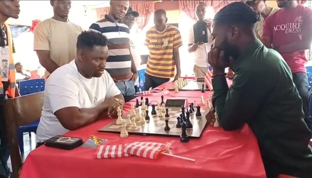 Cassell Kuoh Defeats Chess Champion in Exhibition Match, Pledges Support for Liberia’s Global Representation Cassell Kuoh Defeats Chess Champion in Exhibition Match, Pledges Support for Liberia’s Global Representation