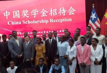 Ninety-Two Liberian Students Depart for China Ninety-Two Liberian Students Depart for China