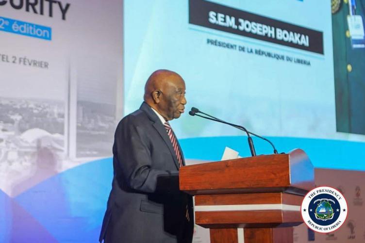 Boakai Advocates African Solutions for Security Issues Boakai Advocates African Solutions for Security Issues