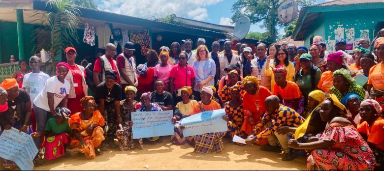 Mid-Term Review Highlights Liberia Women Empowerment Project Mid-Term Review Highlights Liberia Women Empowerment Project