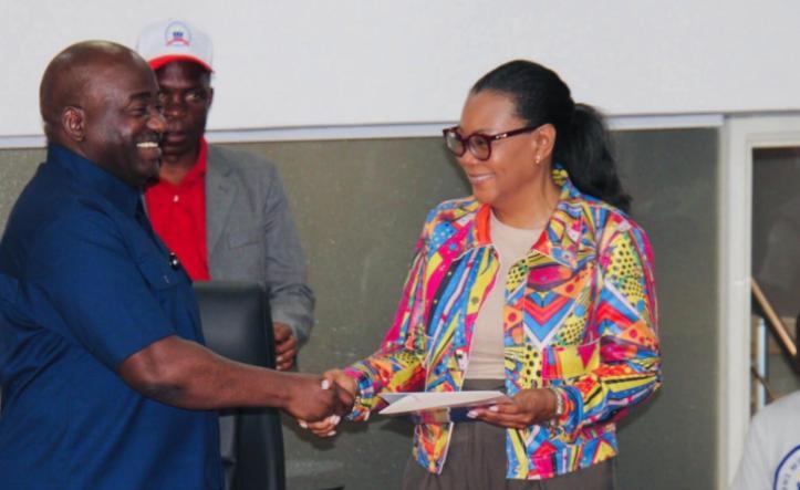 Wadei Powell Reunites with Bility as CMC Vice Chair Wadei Powell Reunites with Bility as CMC Vice Chair