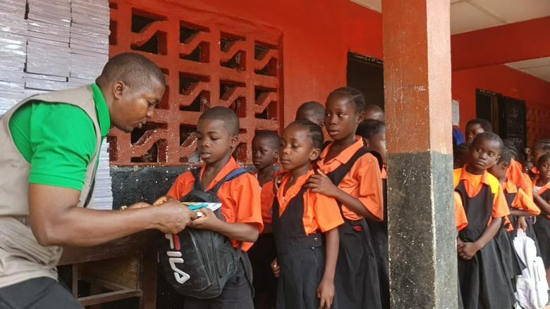 World Hope International Donates to Larry Marshall School World Hope International Donates to Larry Marshall School