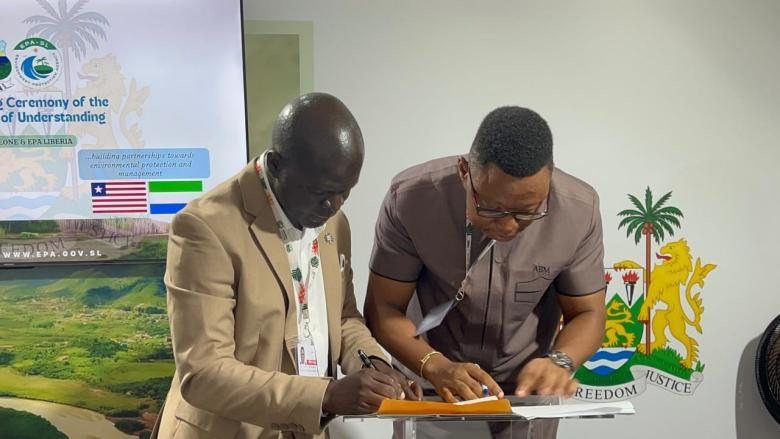 EPA Liberia and Sierra Leone Sign MOU for Cooperation