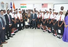 Indian Embassy Engages Liberian Students in Learning Indian Embassy Engages Liberian Students in Learning