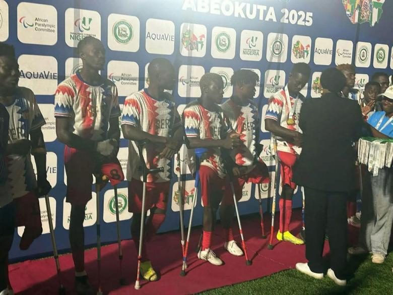 Liberia Amputee Football Squad Excels at Para Games Liberia Amputee Football Squad Excels at Para Games