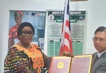 Liberia and China Sign Rice Aid Agreement Liberia and China Sign Rice Aid Agreement