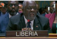 Liberia’s Lewis Brown Addresses UN on Venezuela Crisis Liberia's Lewis Brown Addresses UN on Venezuela Crisis