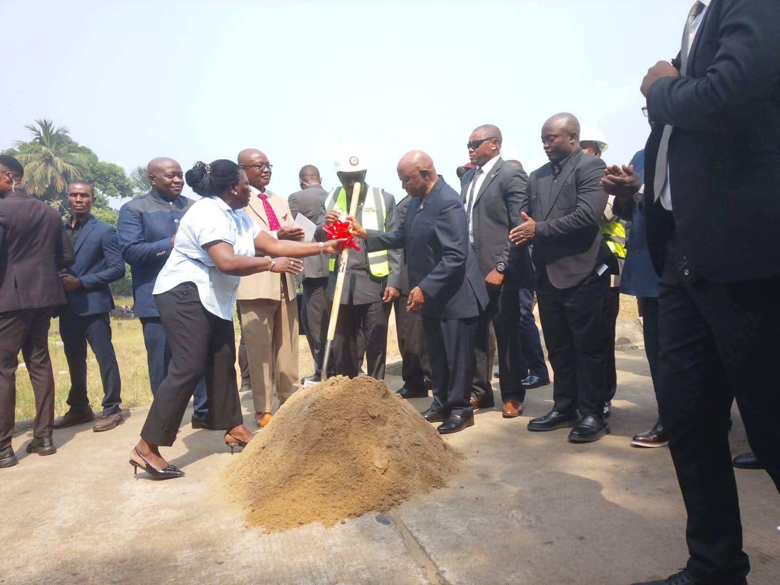 Boakai Launches Justice Complex Project Boakai Launches Justice Complex Project