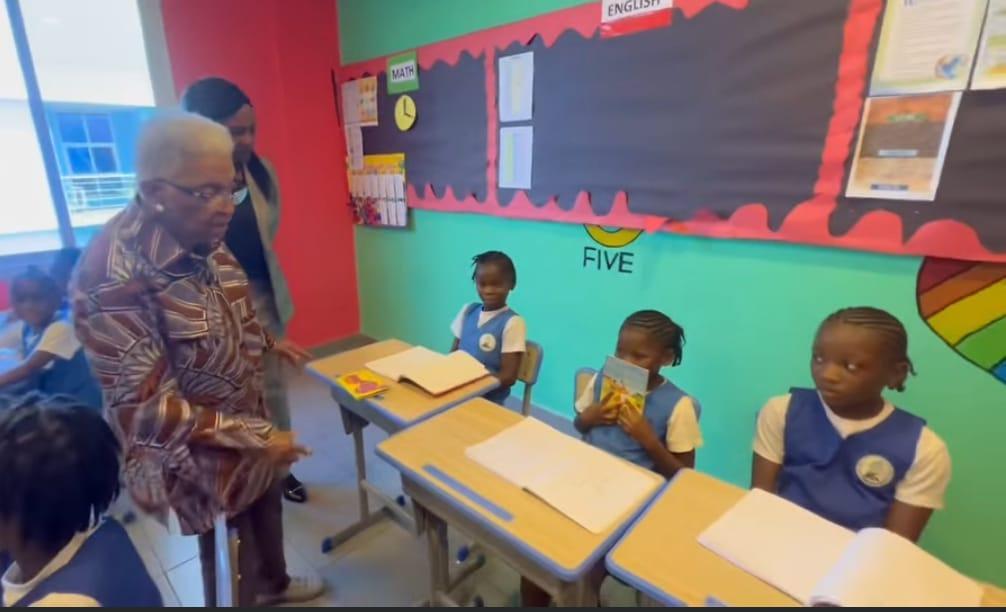 Mrs. Sirleaf Visits Clar Hope Foundation amid scrutiny Mrs. Sirleaf Visits Clar Hope Foundation amid scrutiny