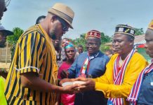 Senator Nya D. Twayen Tours Nimba Districts With Endorsements Senator Nya D. Twayen Tours Nimba Districts With Endorsements