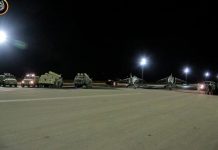 وصول تعزيزات عسكرية إلى قاعدة الوطية الجوية