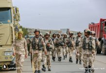 الجيش يعلن إسقاط طائرة تركية في محيط مدينة بني وليد