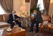 سيالة وأبو الغيط يتفقان على دعم السلطة التنفيذية الجديدة سيالة وأبو الغيط يتفقان على دعم السلطة التنفيذية الجديدة