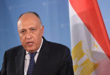 شكري: ندعو لخروج كافة القوات الأجنبية والمرتزقة من ليبيا شكري: ندعو لخروج كافة القوات الأجنبية والمرتزقة من ليبيا