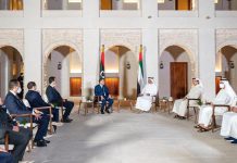 الدبيبة يعلن من أبوظبي عن تطلعه لموقف دولي موحد تجاه ليبيا الدبيبة يعلن من أبوظبي عن تطلعه لموقف دولي موحد تجاه ليبيا