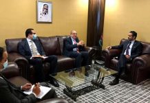 السني ومندوب مصر يناقشان دعم المسار السياسي الليبي السني ومندوب مصر يناقشان دعم المسار السياسي الليبي