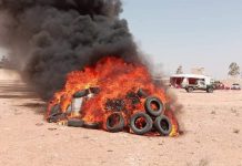 إتلاف أكثر من مليون قرص مخدر في نالوت إتلاف أكثر من مليون قرص مخدر في نالوت