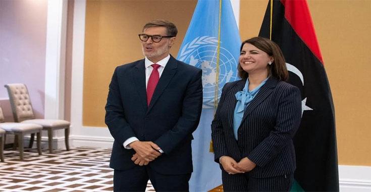 “غونزاليس” لـ”المنقوش”: سنعيد فتح سفارة فنزويلا في طرابلس قريبًا “غونزاليس” لـ”المنقوش”: سنعيد فتح سفارة فنزويلا في طرابلس قريبًا