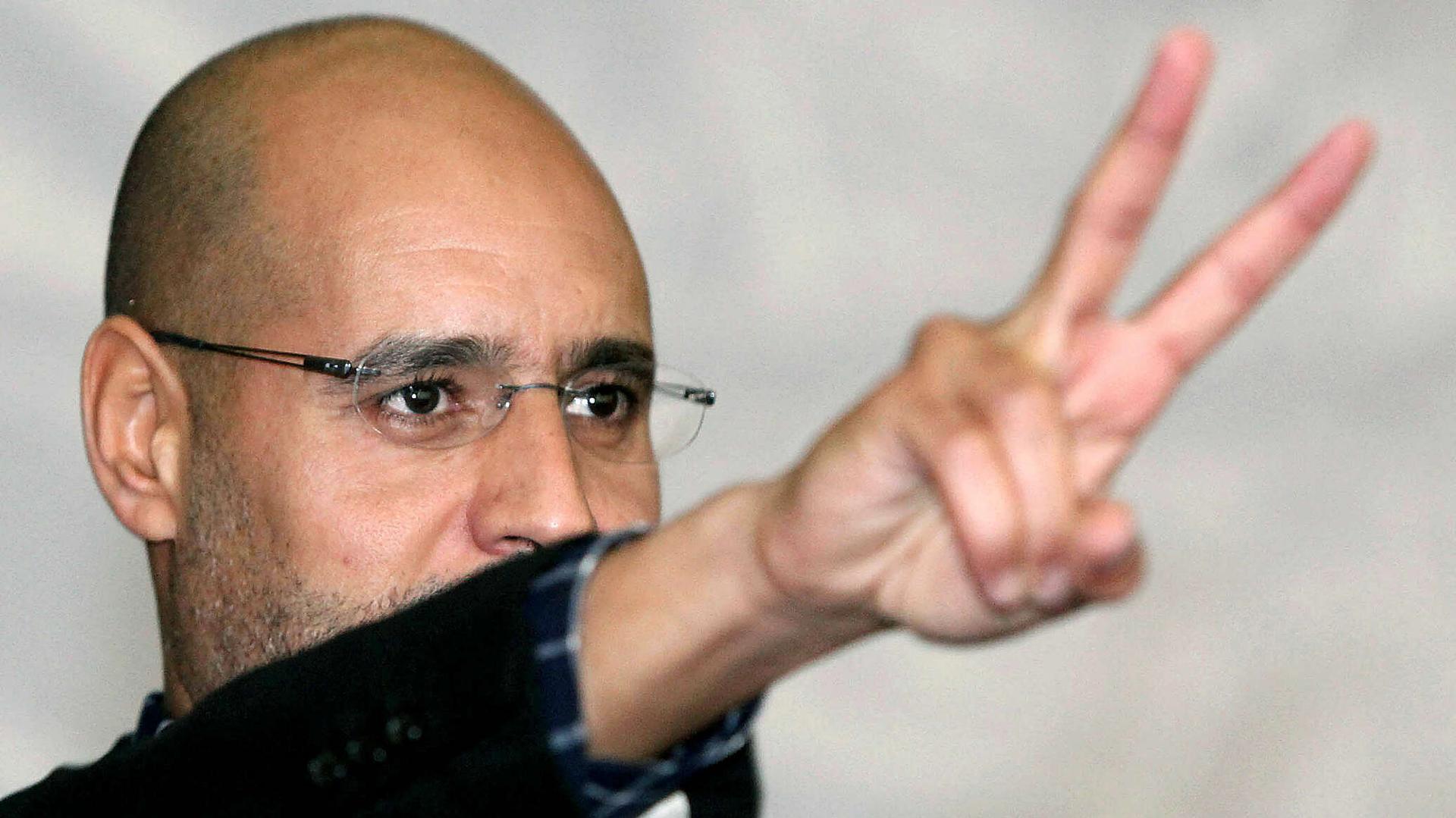 سيف الإسلام القذافي يشكر قضاة ليبيا على قبول طعنه ضد قرار مفوضية الانتخابات سيف الإسلام القذافي يشكر قضاة ليبيا على قبول طعنه ضد قرار مفوضية الانتخابات