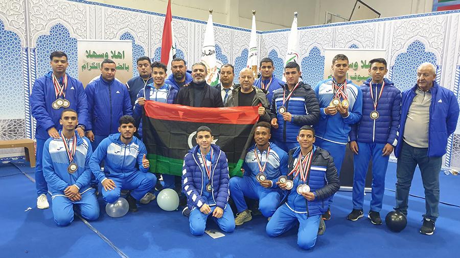 منتخب رفع الأثقال يحصد 29 قلادة ملونة في منافسات البطولة العربية منتخب رفع الأثقال يحصد 29 قلادة ملونة في منافسات البطولة العربية